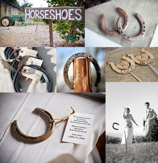 Horseshoe Relics: Reminiscent of Western Wedding
