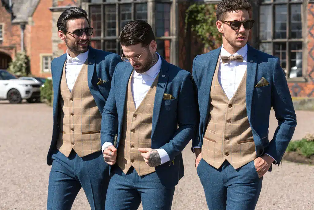 Mix-and-match Suits for Mens Wedding Attire