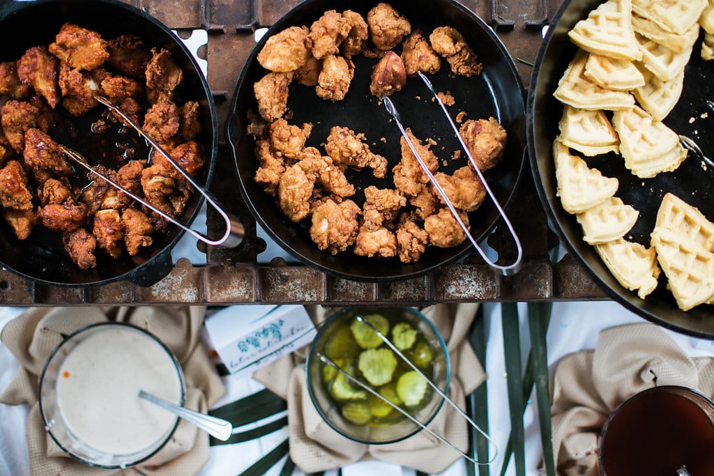 Southern Comfort Food Buffet: Exquisite Addition to Your Wedding Food Ideas