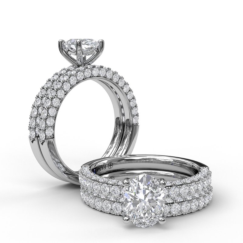 Stone-Encrusted Metal Rings: Perfect Types of Wedding Rings
