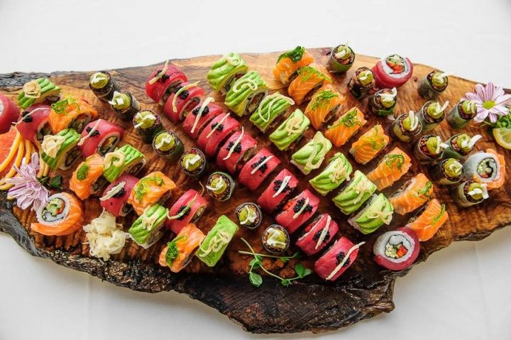 Sushi Bar in Wedding Food Ideas