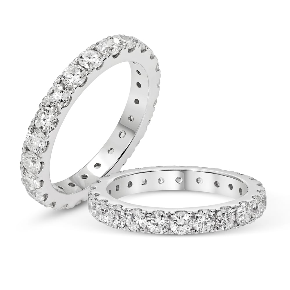 Diamonds Wedding Eternity Bands