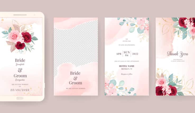 Modern Digital Wedding Invitations: Go Paperless with Style