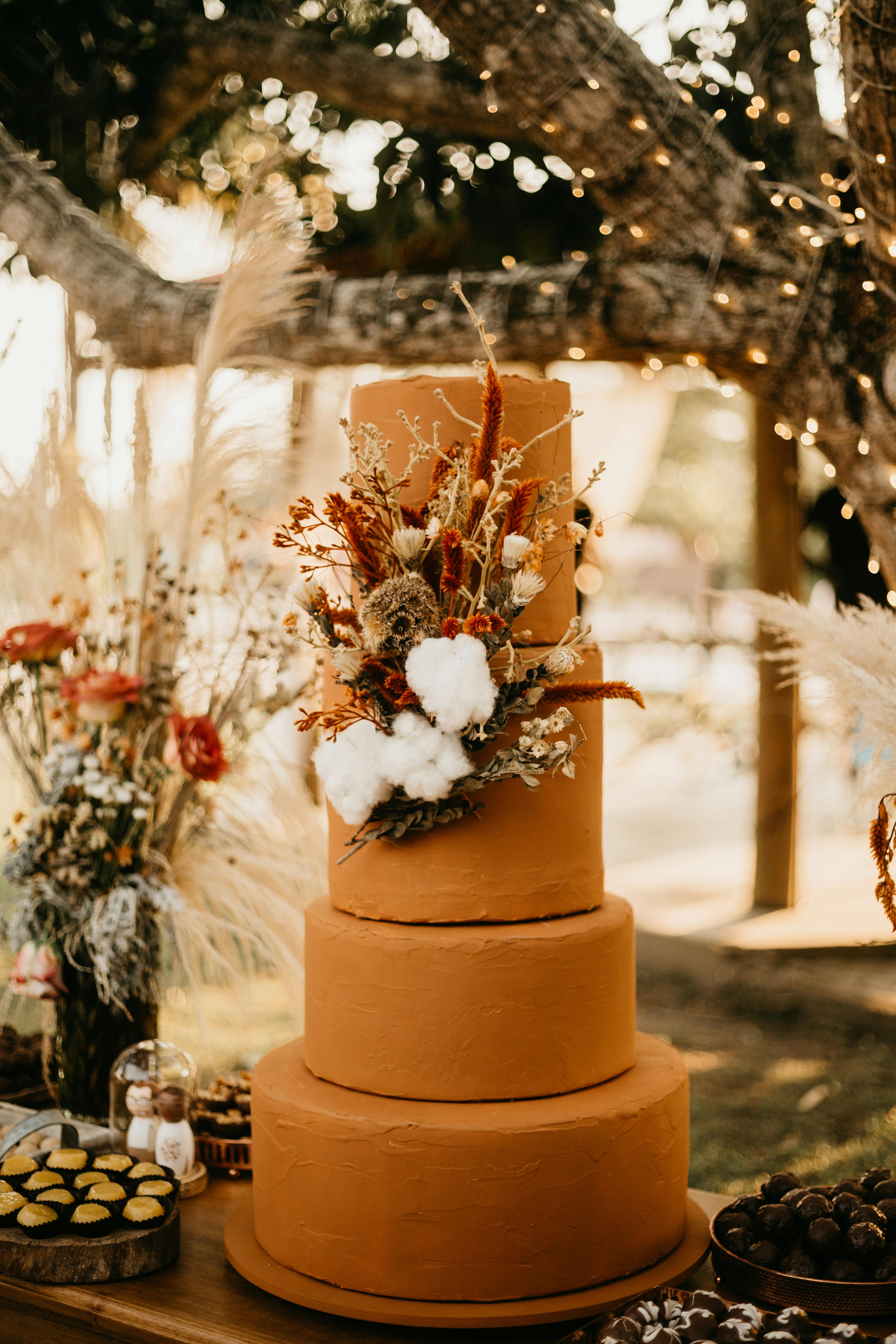 Garden Wedding Cake