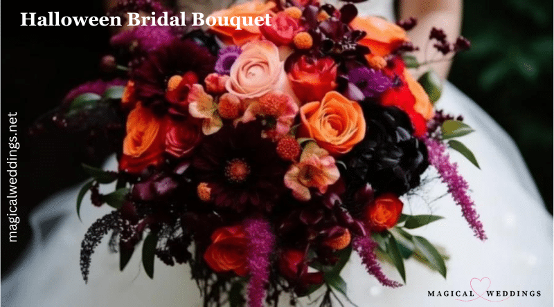 Halloween Bridal Boquet