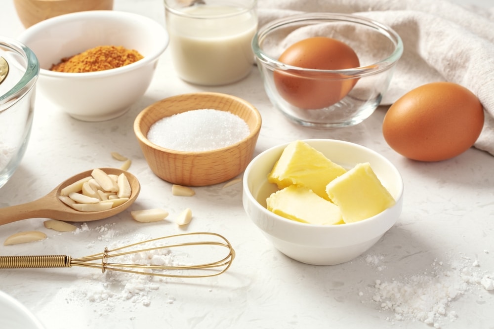 Baking Pastry Or Cake Ingredients 