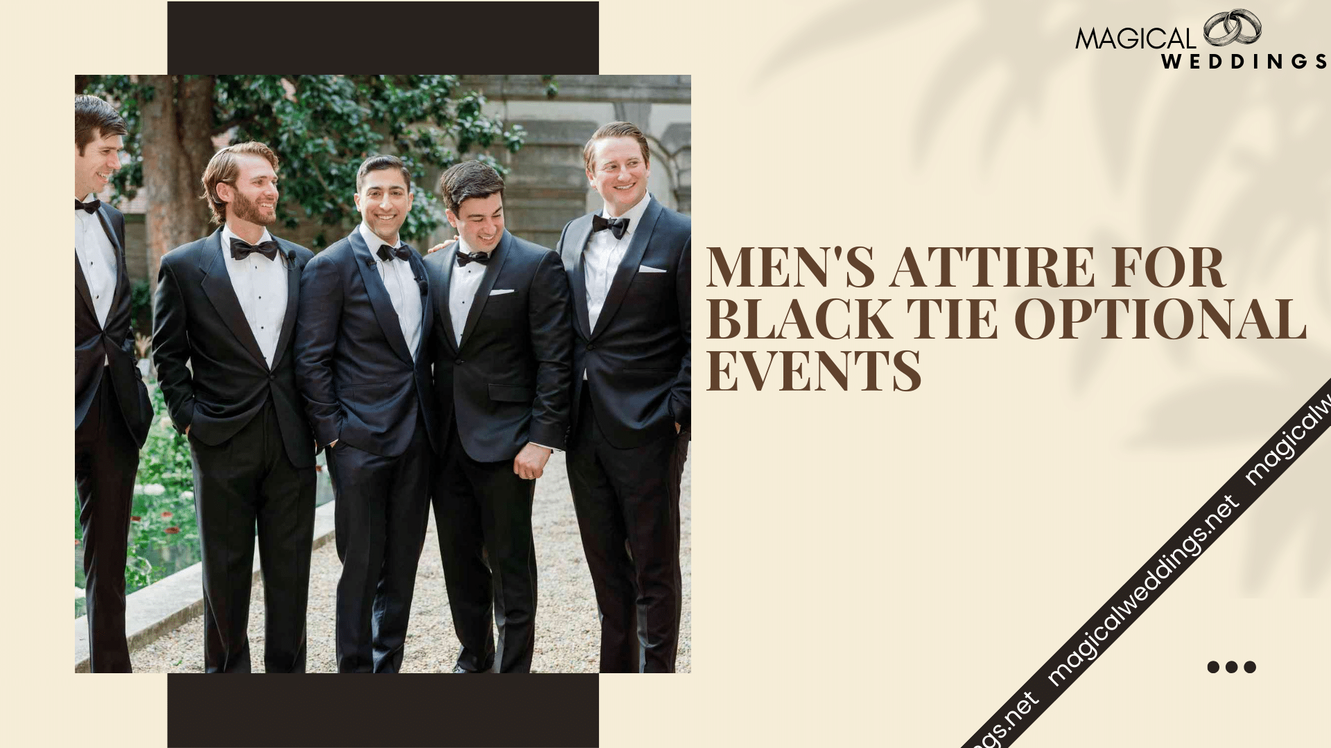 Men's Attire for Black Tie Optional Events